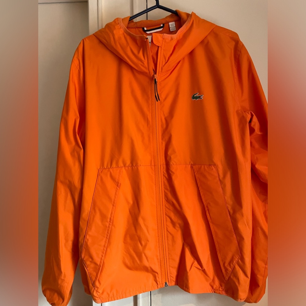 Lacoste NWT Lightweight Mesh Lined Windbreaker